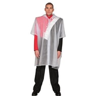 Front Snap Vinyl Poncho